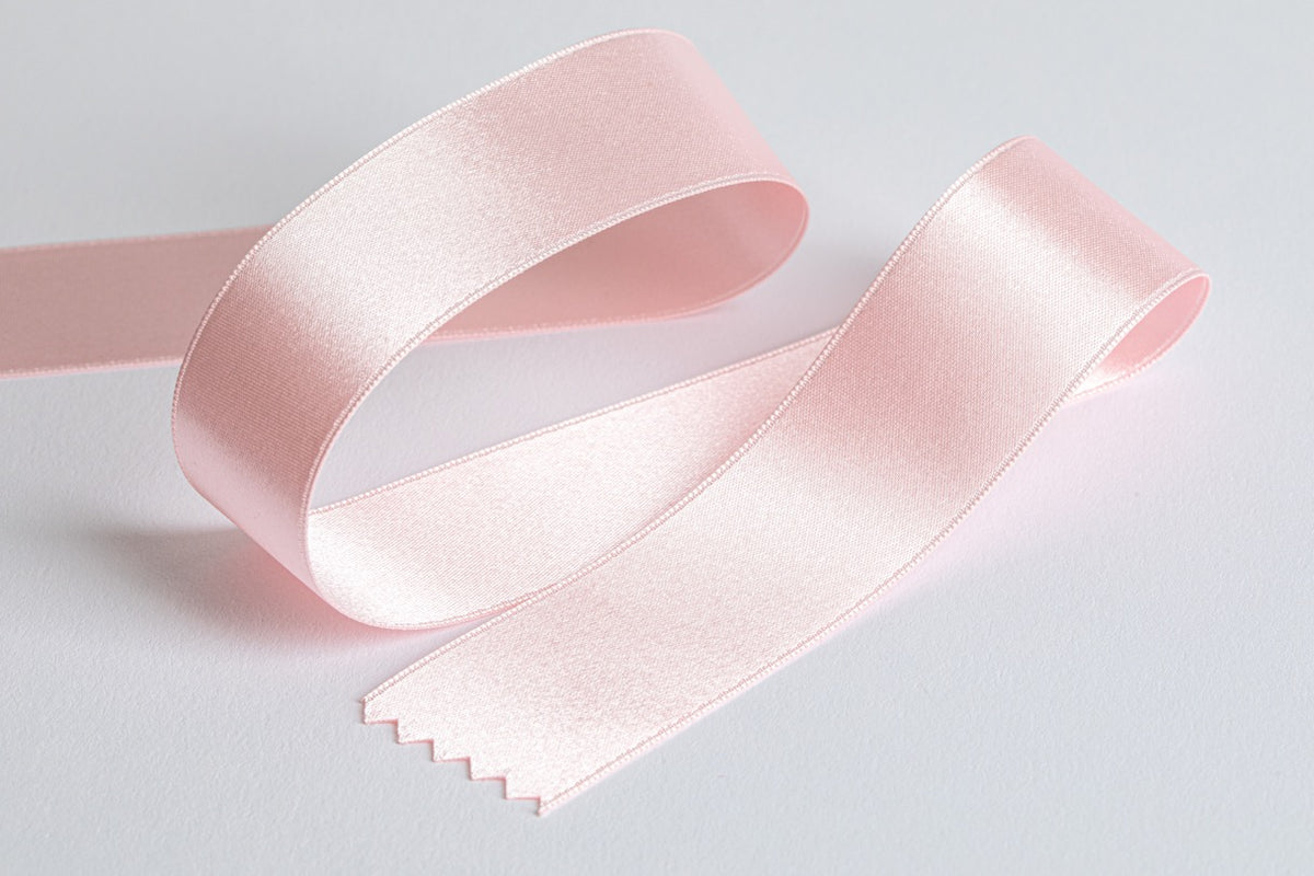 Vintage Pink Double Faced Satin Ribbon – Vintage Passementerie